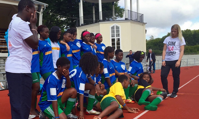 Empowered girls from Mozambique