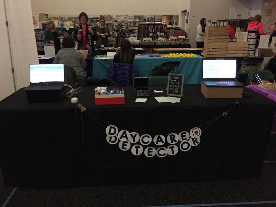 Daycare Detector Booth at MCCPIN conference