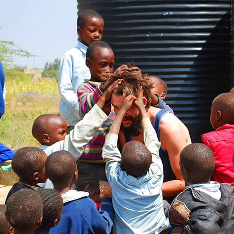 Hair Playing in Kenya