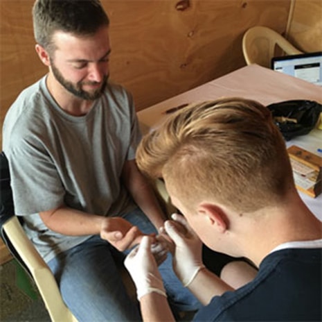 Medical volunteering