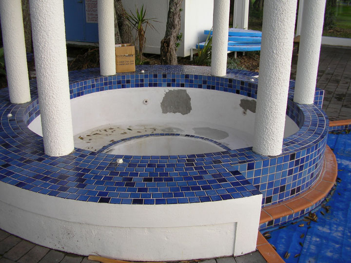 Pool Refurbishment before