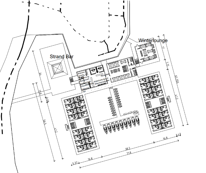 Jugendherberge, Studentenwohnheim, Tauchschule