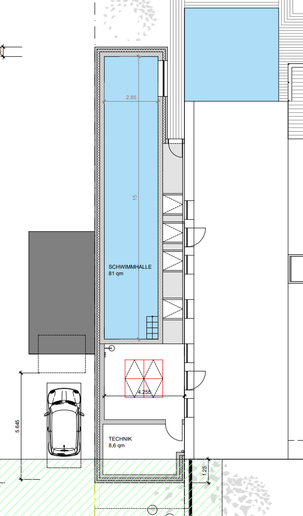 Neubau Poolhaus