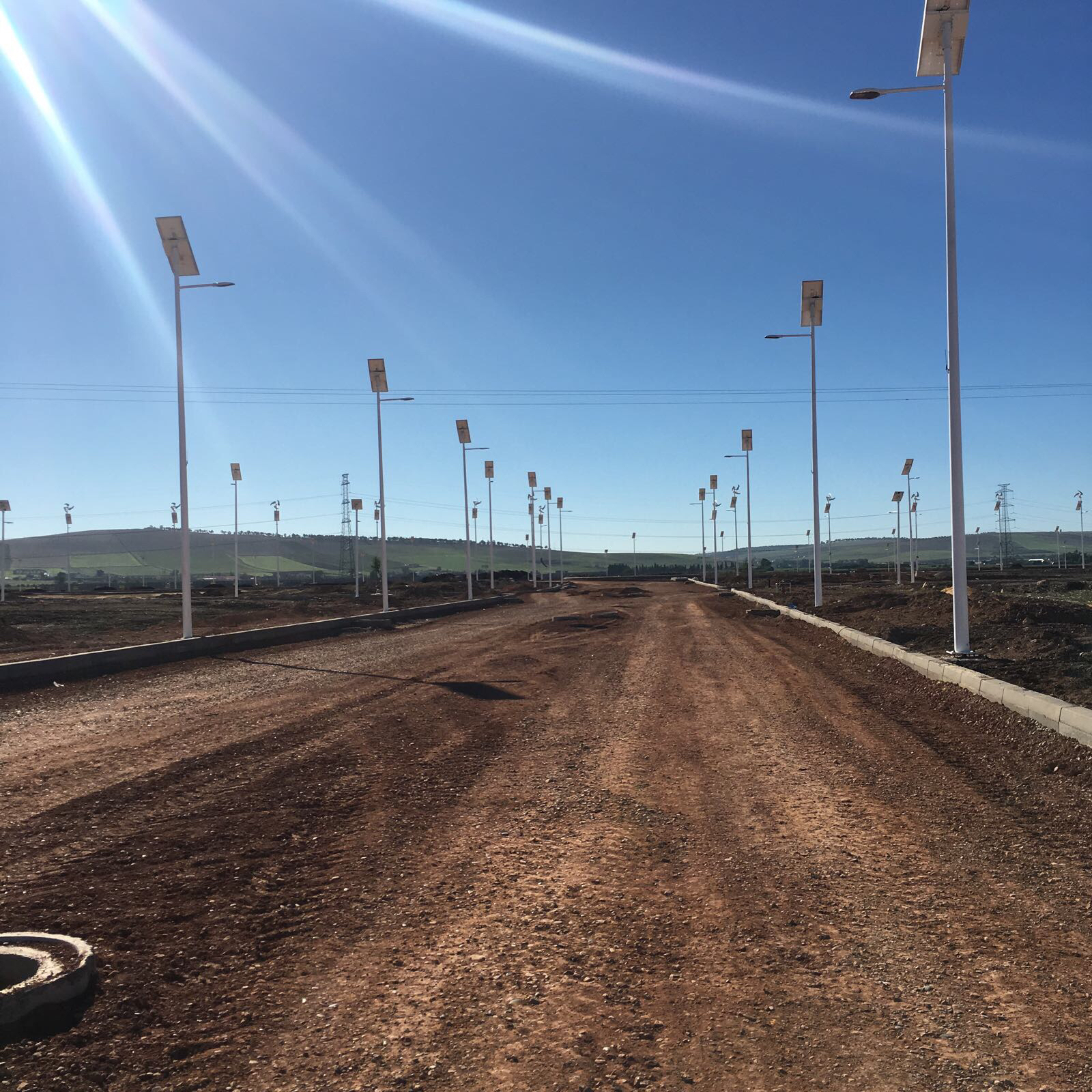 New Logistics City in Settat, Morocco Illuminated by Smart Off-Grid