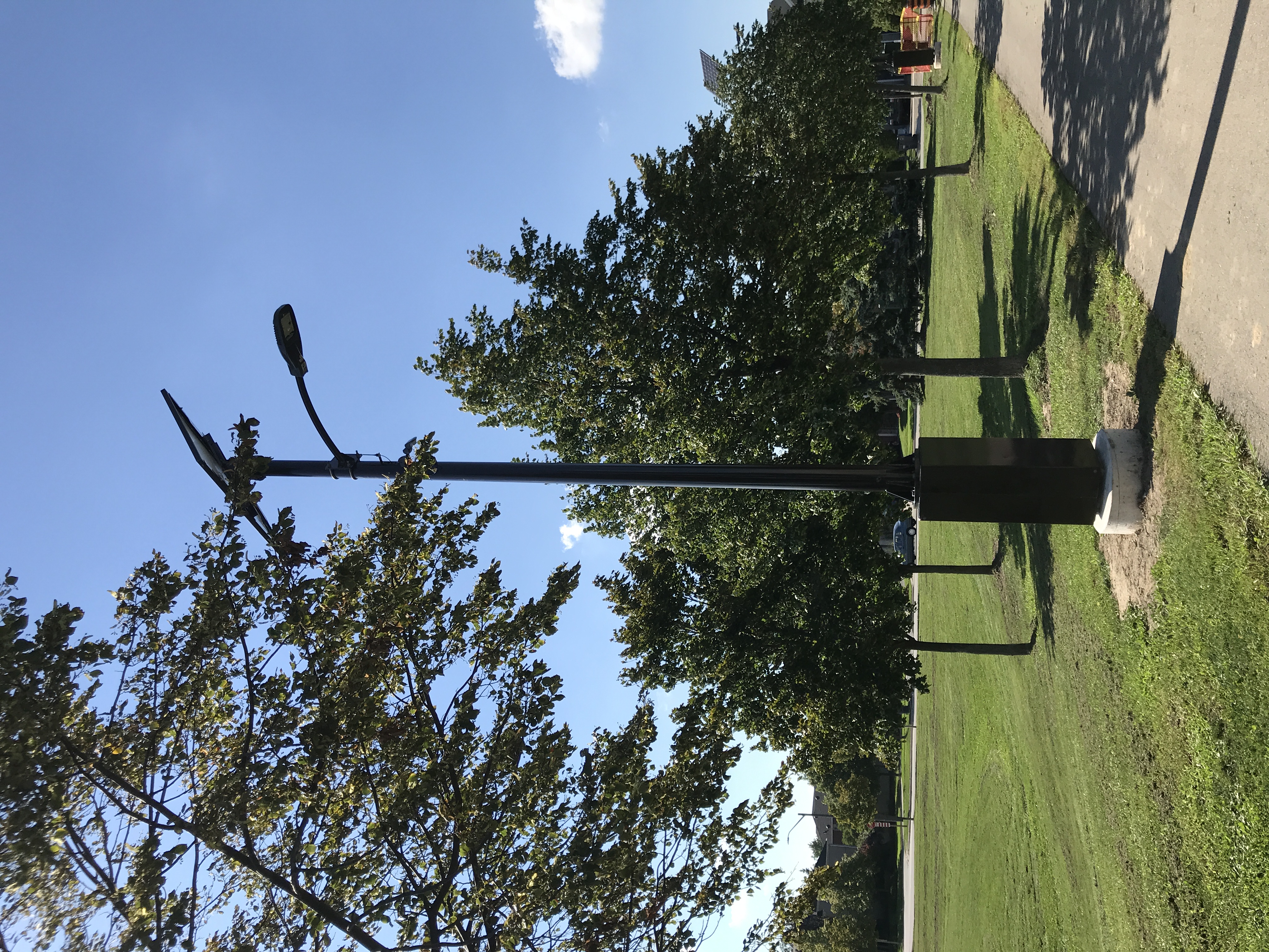 Smart Off-Grid Pathway Lighting a City