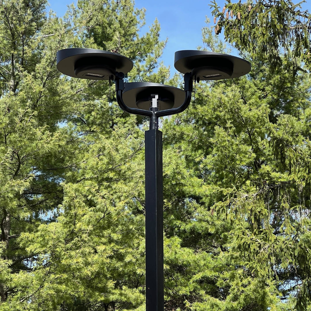 Single & Triple-Mounted All-in-one Pedestrian Walkway Lighting