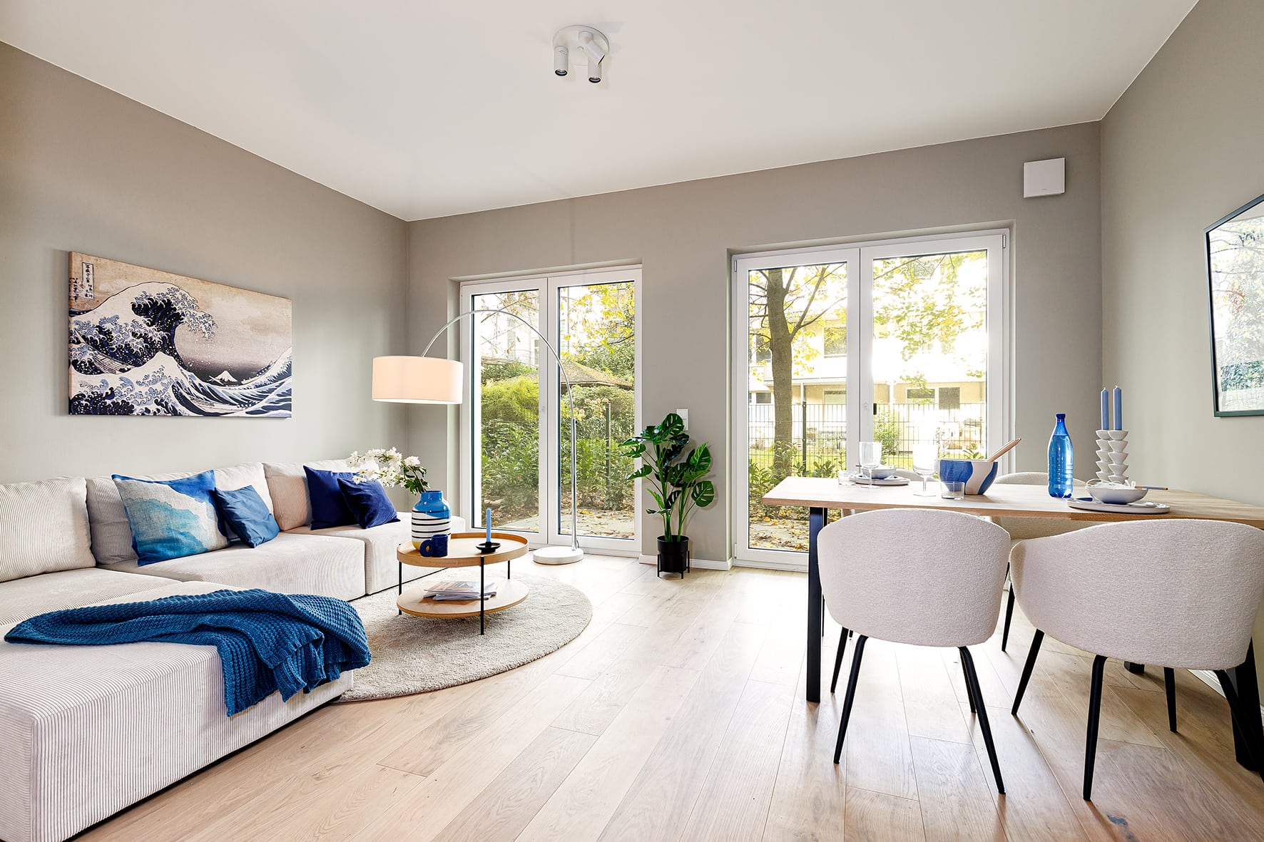 Offene Raumaufteilung