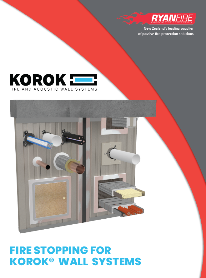 Firestopping for KOROK® Wall Systems