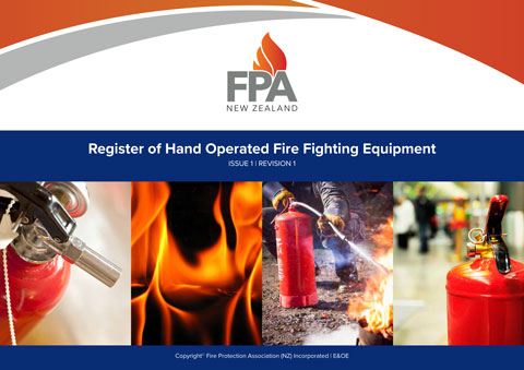Register: Hand Operated Fire Fighting Equipment (Issue&nbsp;1, Rev.&nbsp;1)