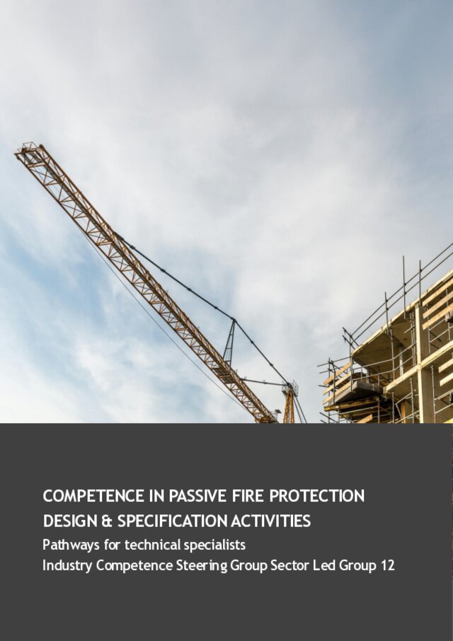 Passive Fire D&S Competence - Technical Specialist Pathways