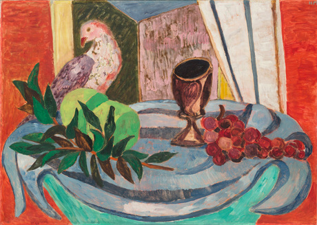 Stillleben mit Vogel