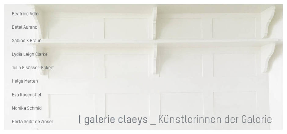 Künstlerinnen der Galerie