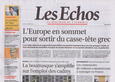 Les Echos, Jeudi 11 février 2010