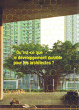 Qu'est-ce que le développement durable pour les architectes, archibooks dec.2015