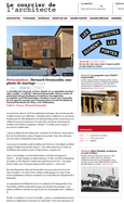 Le Courrier de l'Architecte/Cluny/ocy.2018