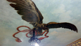 détail aigle plafond